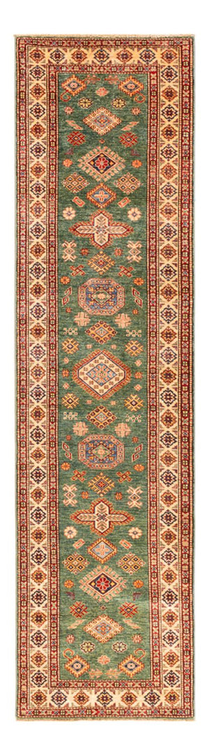 Runner Ziegler Carpet - Kazak - 302 x 78 cm - grön