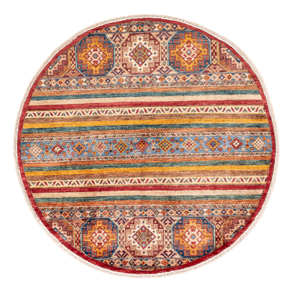 Ziegler Carpet - Shal runt  - 124 x 118 cm - flerfärgad