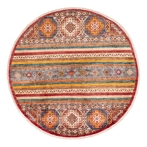 Ziegler Carpet - Shal runt  - 124 x 118 cm - flerfärgad