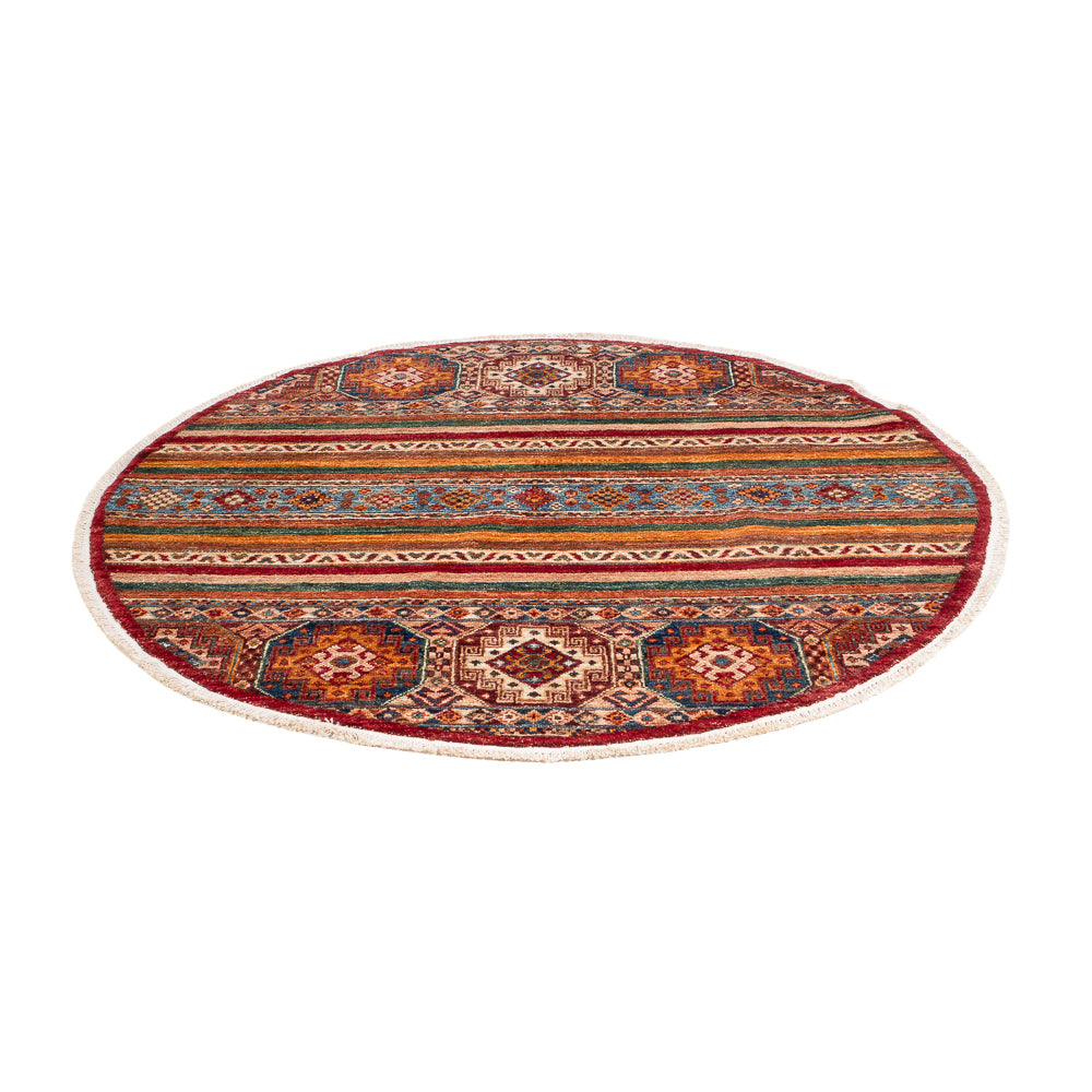 Ziegler Carpet - Shal runt  - 123 x 115 cm - flerfärgad