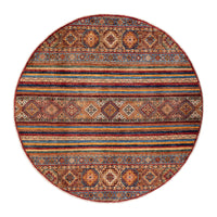Ziegler Carpet - Shal runt  - 208 x 201 cm - flerfärgad