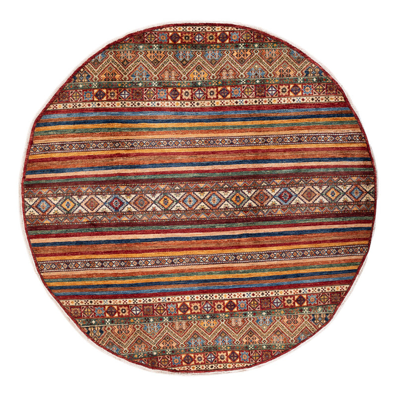 Ziegler Carpet - Shal runt  - 199 x 202 cm - flerfärgad