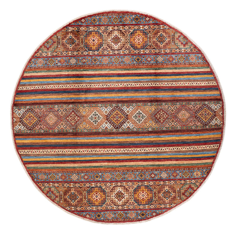 Ziegler Carpet - Shal runt  - 200 x 206 cm - flerfärgad