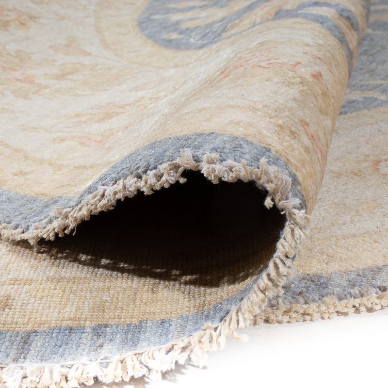 Ziegler Carpet runt  - 247 x 248 cm - bensinblå