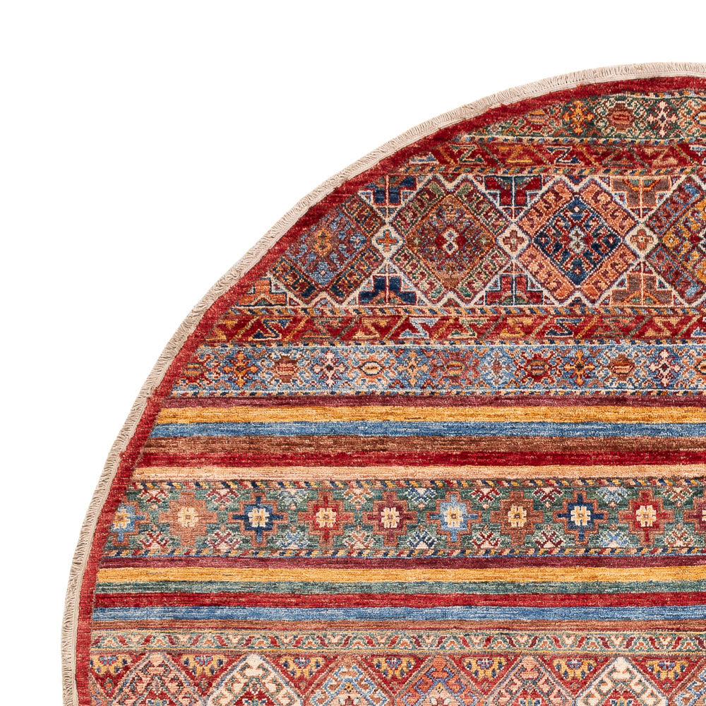 Ziegler Carpet - Shal runt  - 195 x 199 cm - flerfärgad