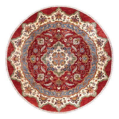 Ziegler Carpet - Kazak runt  - 302 x 297 cm - flerfärgad