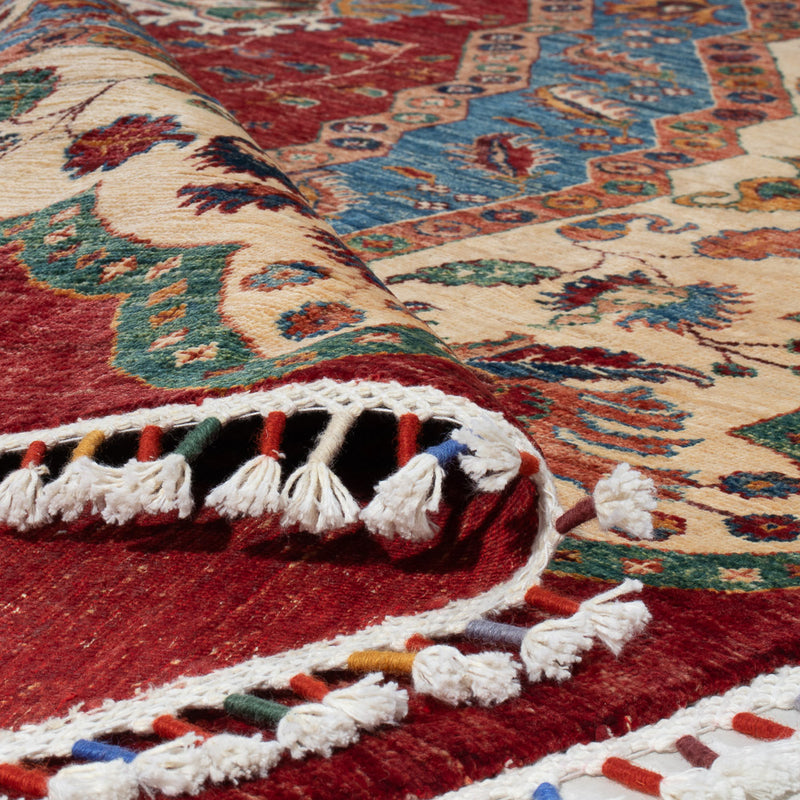 Ziegler Carpet - Kazak runt  - 302 x 297 cm - flerfärgad