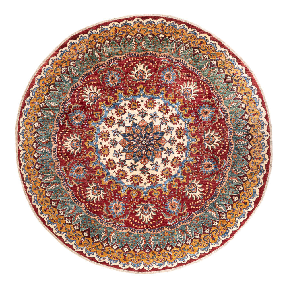 Ziegler Carpet - Kazak runt  - 268 x 270 cm - flerfärgad