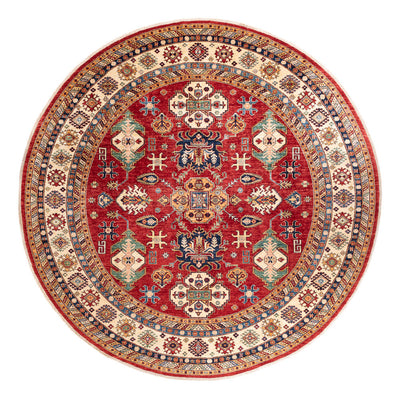 Ziegler Carpet - Kazak runt  - 306 x 306 cm - flerfärgad