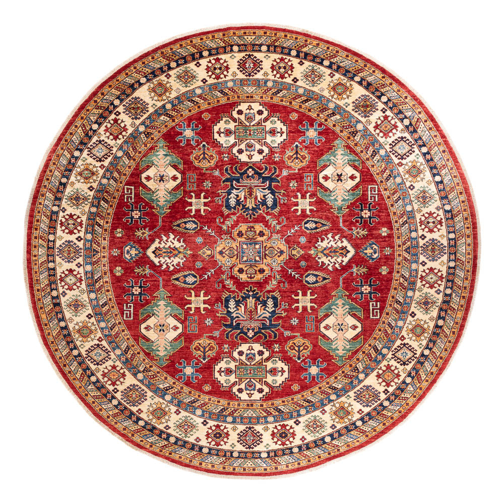 Ziegler Carpet - Kazak runt  - 306 x 306 cm - flerfärgad