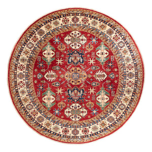 Ziegler Carpet - Kazak runt  - 306 x 306 cm - flerfärgad