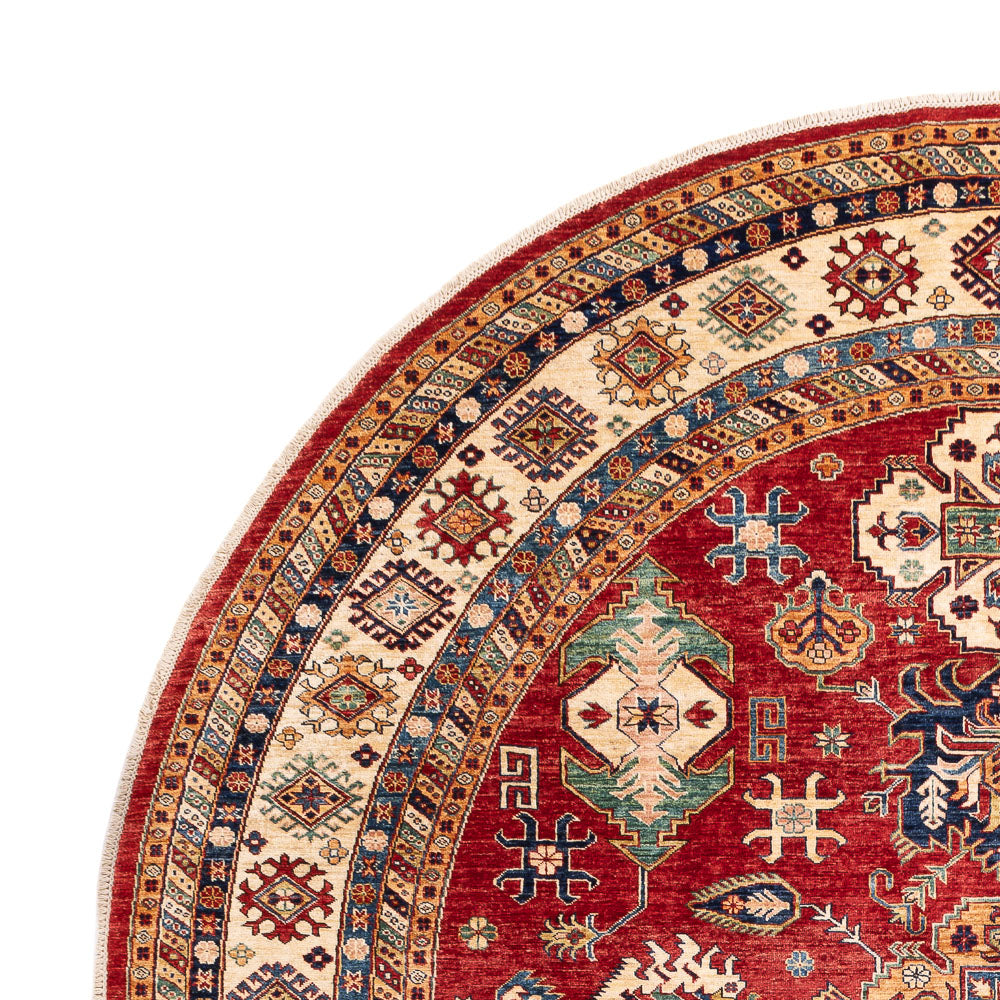 Ziegler Carpet - Kazak runt  - 306 x 306 cm - flerfärgad