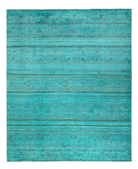 Ziegler Carpet - Modern - Vintage / färgad - 248 x 202 cm - turkos