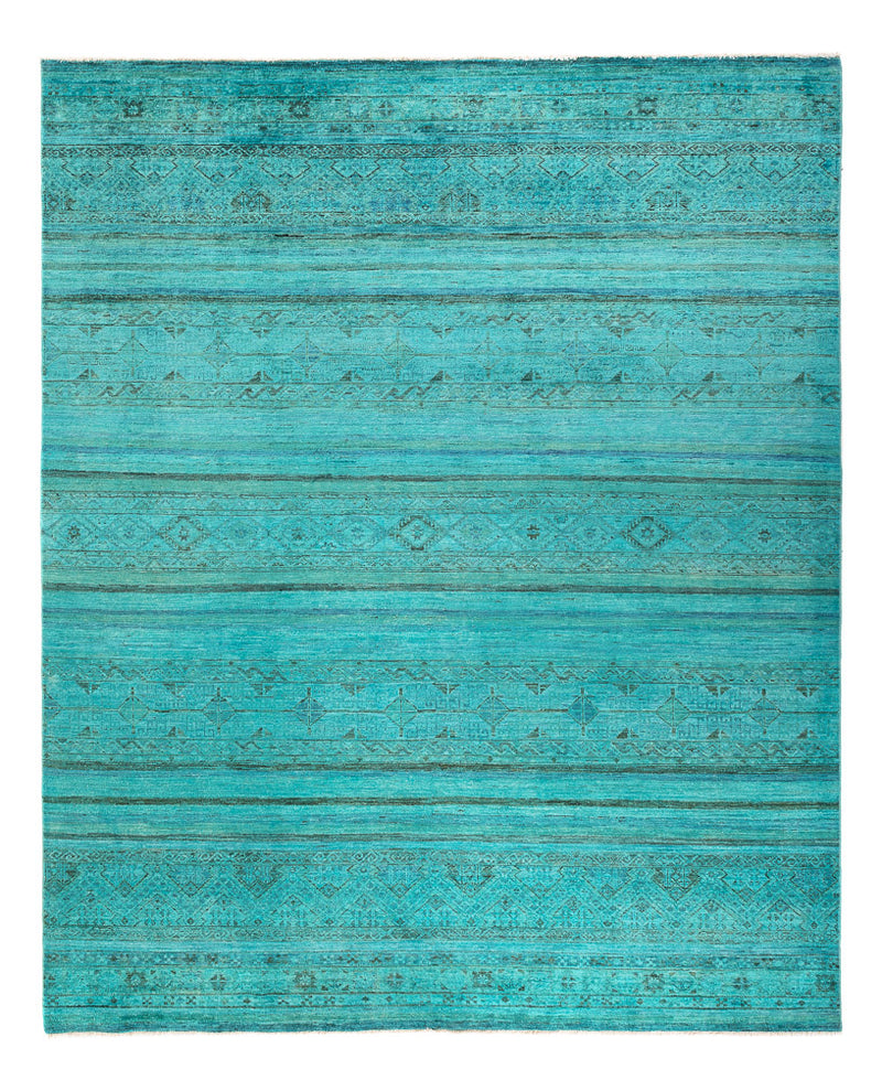 Ziegler Carpet - Modern - Vintage / färgad - 248 x 202 cm - turkos
