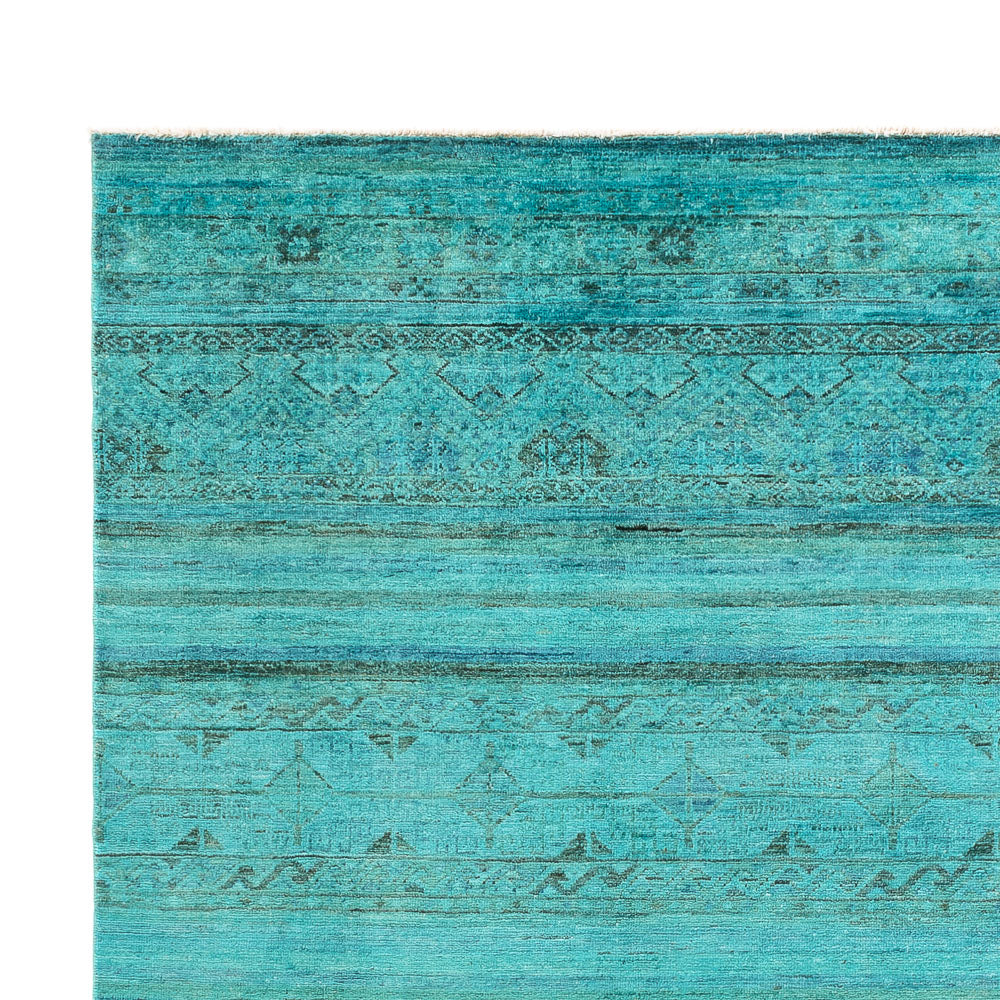 Ziegler Carpet - Modern - Vintage / färgad - 248 x 202 cm - turkos