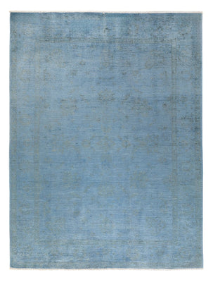 Ziegler Carpet - Modern - Vintage / färgad - 231 x 169 cm - havsblått