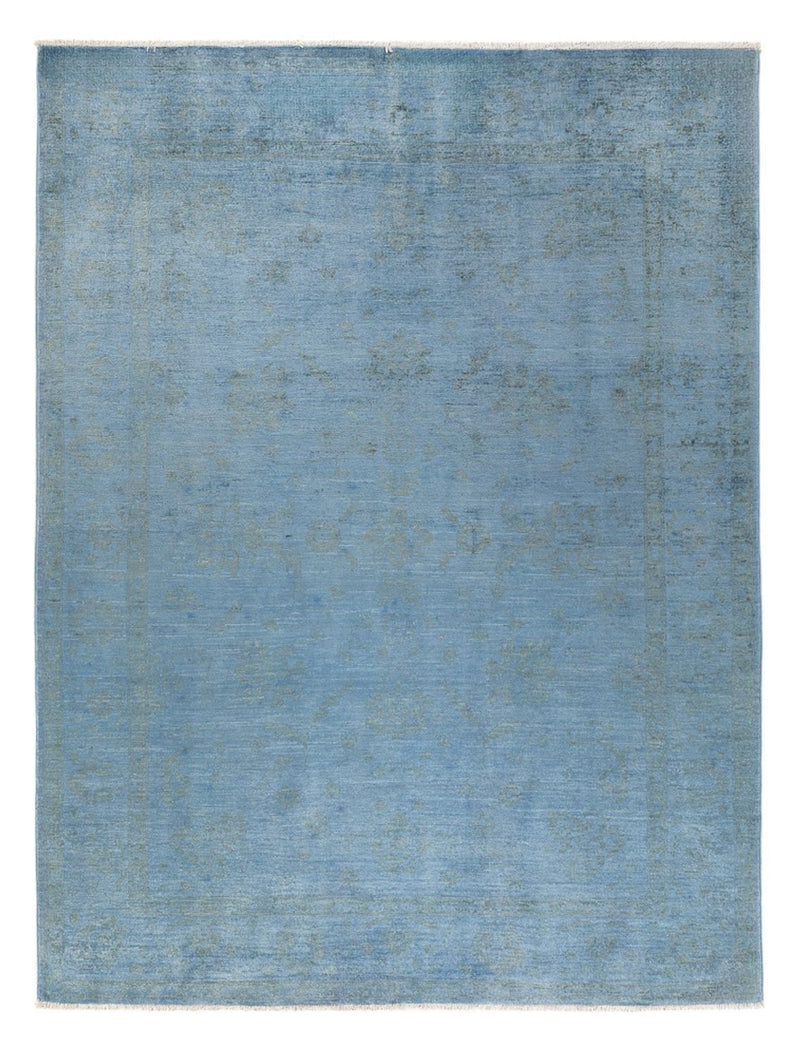 Ziegler Carpet - Modern - Vintage / färgad - 231 x 169 cm - havsblått