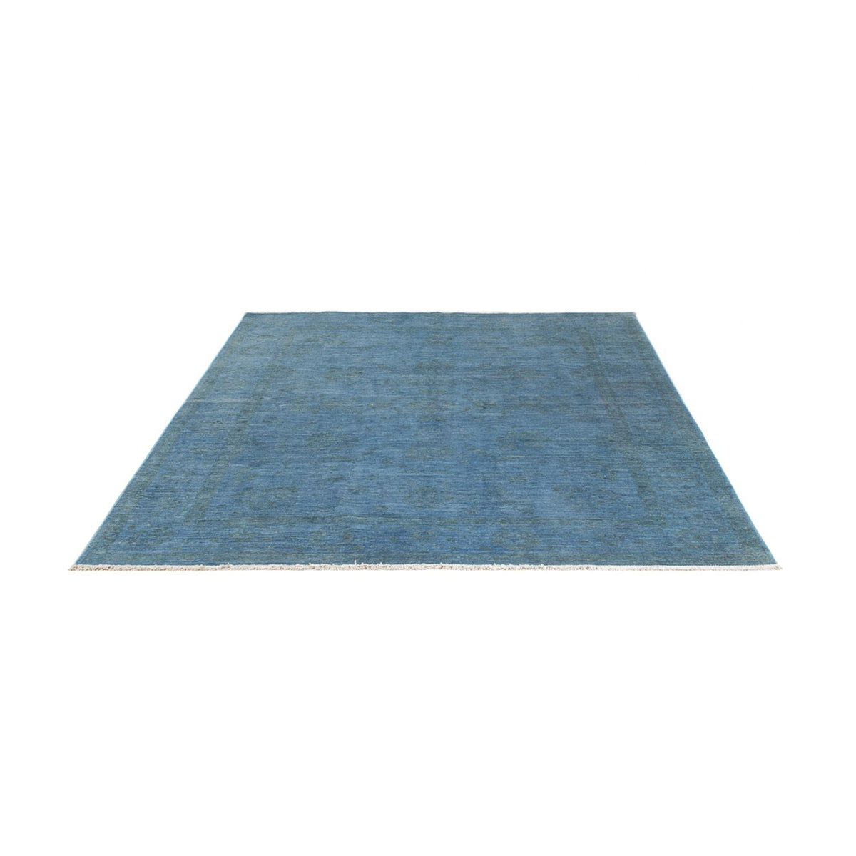 Ziegler Carpet - Modern - Vintage / färgad - 231 x 169 cm - havsblått