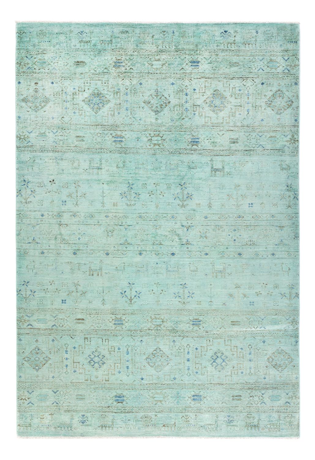 Ziegler Carpet - Modern - 237 x 164 cm - turkos