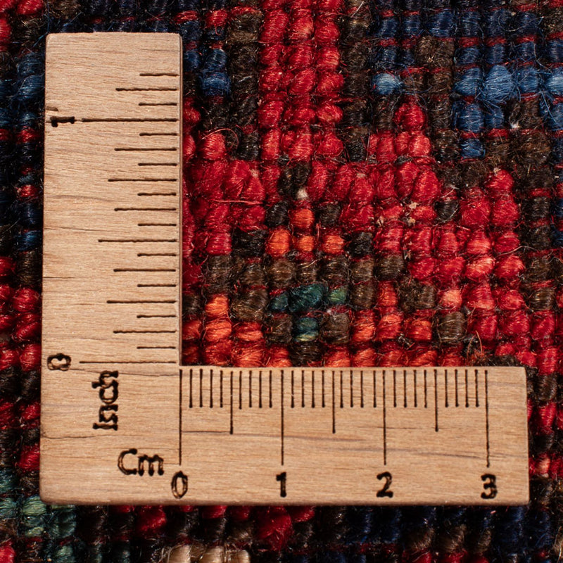 Afghansk matta - 300 x 251 cm - röd