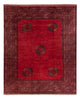 Afghansk matta - Kunduz - 312 x 258 cm - röd