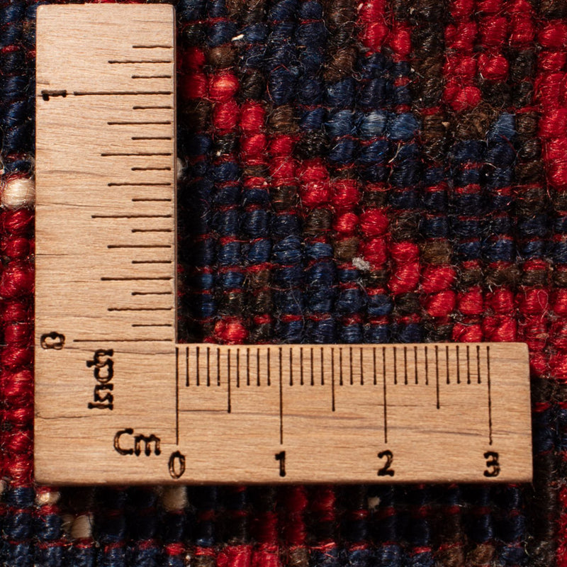 Afghansk matta - 298 x 256 cm - röd