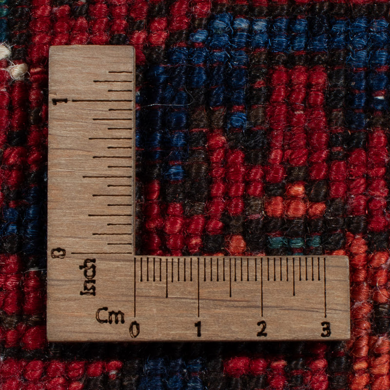 Afghansk matta - Kunduz - 313 x 259 cm - röd