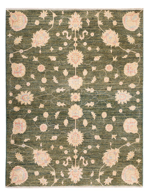 Ziegler Carpet - Modern - 200 x 151 cm - olivgrön