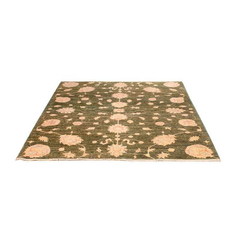 Ziegler Carpet - Modern - 200 x 151 cm - olivgrön