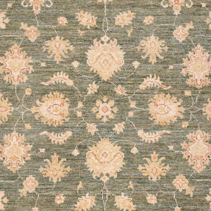 Ziegler Carpet - 202 x 155 cm - olivgrön