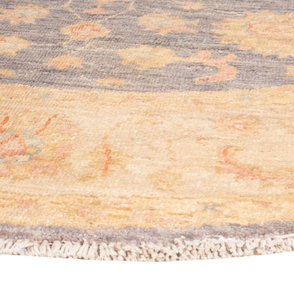 Ziegler Carpet runt  - 146 x 146 cm - havsblått
