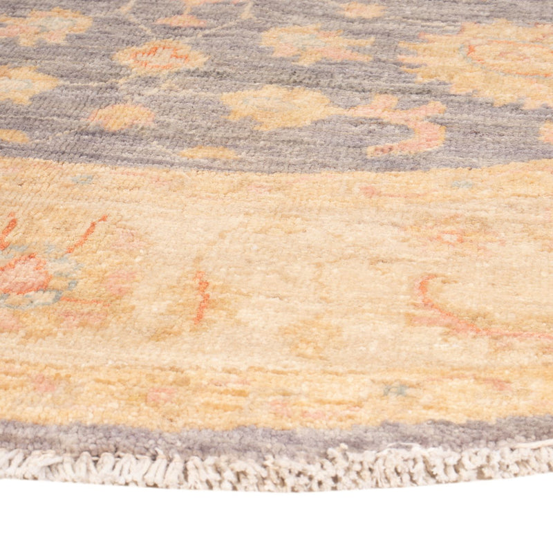 Ziegler Carpet runt  - 146 x 146 cm - havsblått