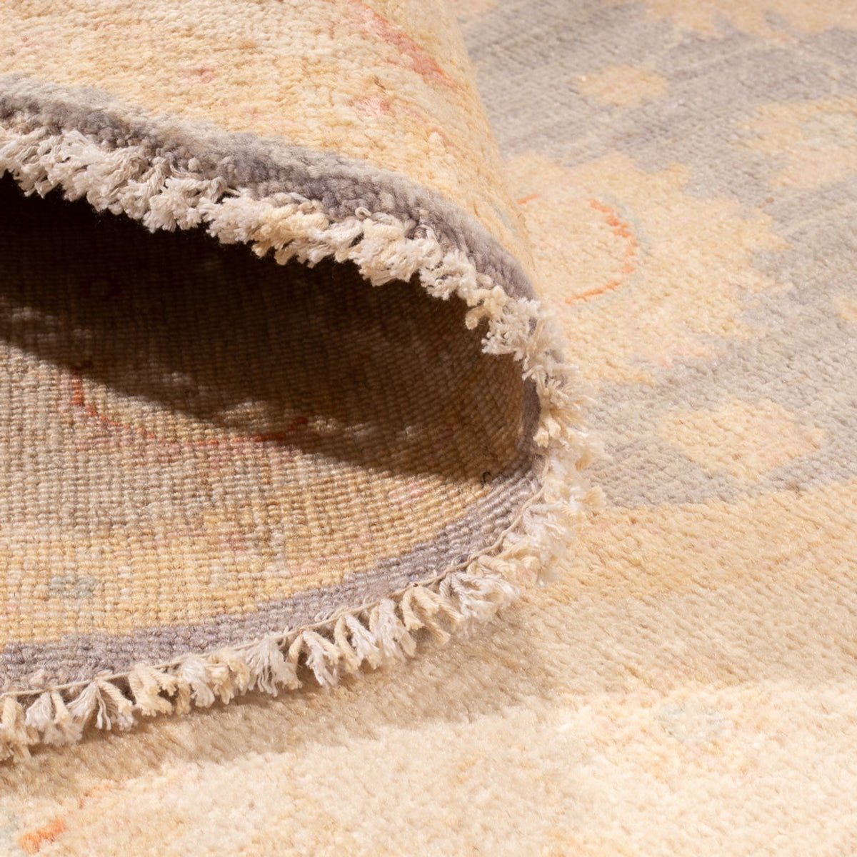 Ziegler Carpet runt  - 146 x 146 cm - havsblått