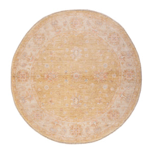 Ziegler Carpet runt  - 150 x 146 cm - ljusbeige