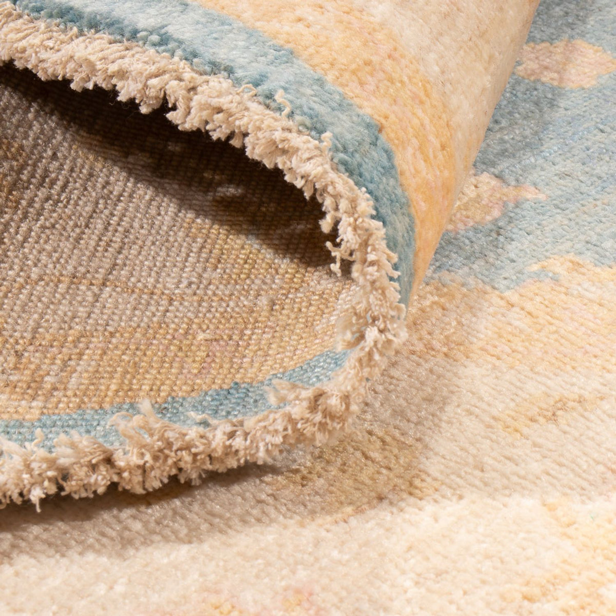 Ziegler Carpet runt  - 150 x 150 cm - blå