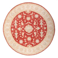 Ziegler Carpet runt  - 153 x 150 cm - röd