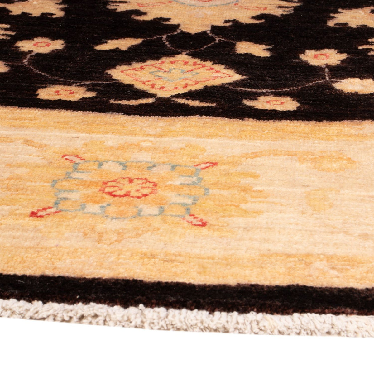 Ziegler Carpet runt  - 198 x 201 cm - svart