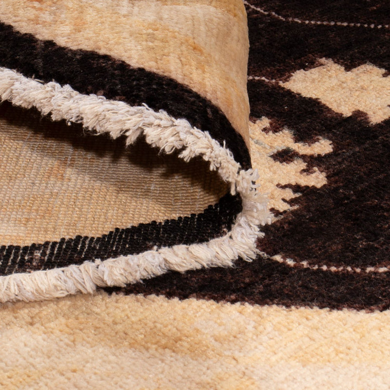 Ziegler Carpet runt  - 198 x 201 cm - svart