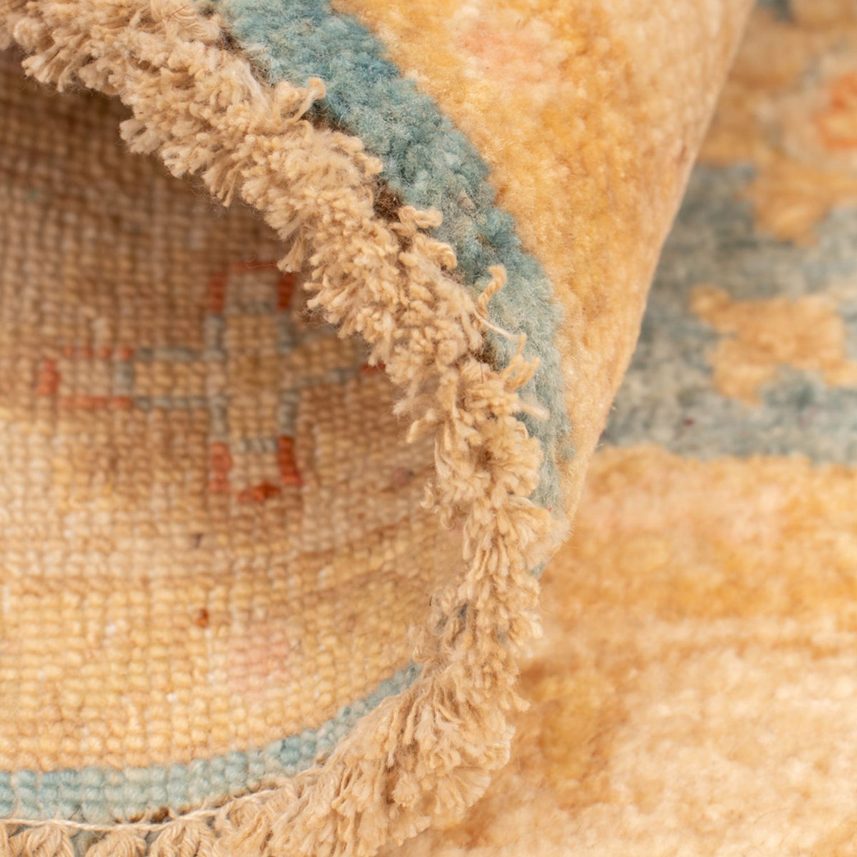 Ziegler Carpet runt  - 96 x 99 cm - blå