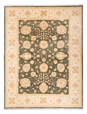 Ziegler Carpet - 198 x 154 cm - olivgrön