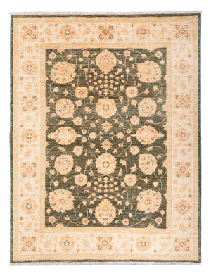 Ziegler Carpet - 198 x 154 cm - olivgrön