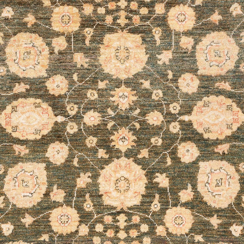 Ziegler Carpet - 198 x 154 cm - olivgrön