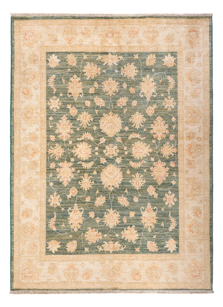 Ziegler Carpet - 202 x 147 cm - olivgrön