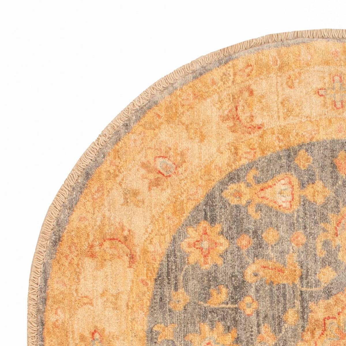 Ziegler Carpet runt  - 97 x 101 cm - ljusbeige