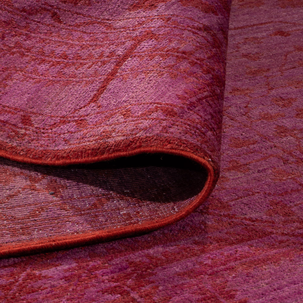 Ziegler Carpet - Modern - Vintage / färgad - 190 x 131 cm - lila