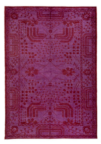 Ziegler Carpet - Modern - Vintage / färgad - 197 x 139 cm - lila
