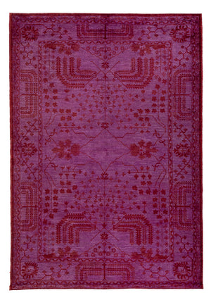 Ziegler Carpet - Modern - Vintage / färgad - 197 x 139 cm - lila