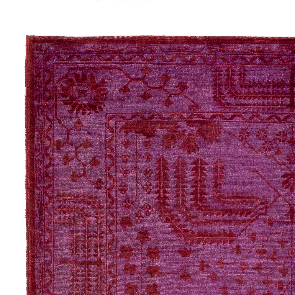 Ziegler Carpet - Modern - Vintage / färgad - 197 x 139 cm - lila