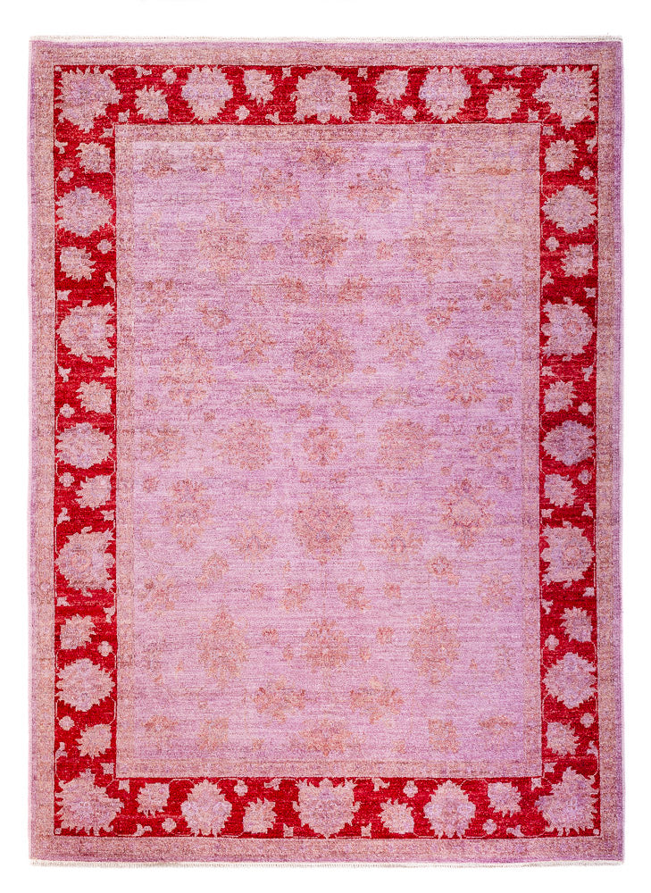 Ziegler Carpet - Modern - Vintage / färgad - 203 x 149 cm - rosa