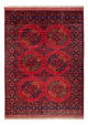 Afghansk matta - Kunduz - 204 x 151 cm - röd